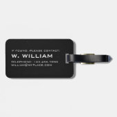 FUNNY - U R here - Sie sind hier - Planet Erde Gepäckanhänger (Rückseite horizontal)