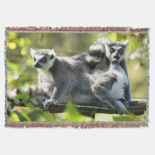 Funny überraschend Lemurs von Madagaskar Decke