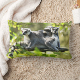 Funny überraschend Lemurs von Madagaskar Lendenkissen