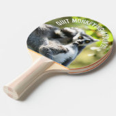 Funny überraschend Lemurs von Madagaskar Tischtennis Schläger (Vorderseite)