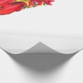 Funny überraschend Neugierige Neuroster - Was ist  Geschenkpapier (Ecke)