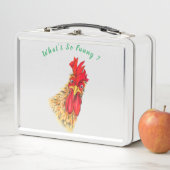 Funny überraschend Neugierige Neuroster - Was ist  Metall Brotdose (Beispiel)