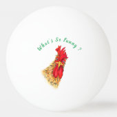 Funny überraschend Neugierige Neuroster - Was ist Tischtennisball (Rückseite)