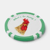 Funny überraschend Rooster Poker Chips - Custom Te (Einzeln)