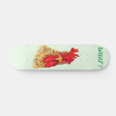 Funny Überraschendes Rooster-Skateboard - Benutzer Skateboard (Horizontal)