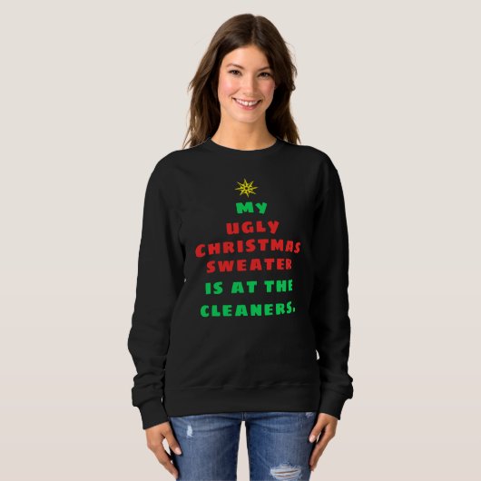 Funny Uggli Christmas Sweater Sweatshirt (Vorne ganz)