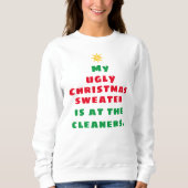 Funny Uggli Christmas Sweater Sweatshirt (Vorderseite)