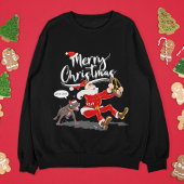 Funny Uggli Christmas Sweater Sweatshirt Frauen
