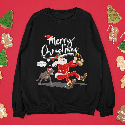 Funny Uggli Christmas Sweater Sweatshirt Frauen