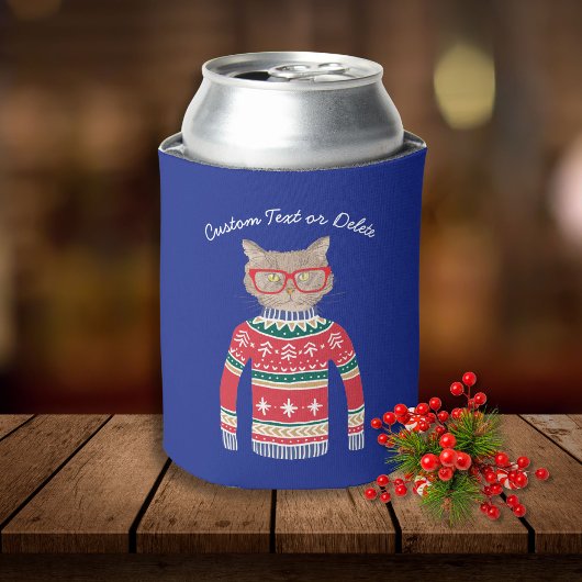 Funny Uggli Weihnachtssüßer, Cat Lover Custom Dosenkühler