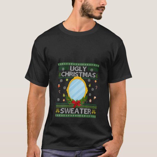 Funny Uggli Weihnachtssüßer mit Mirror Xmas Wome T-Shirt (Vorderseite)