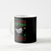 Funny Ugly Alles, was ich zu Weihnachten Wollte, i Kaffeetasse (Vorderseite Links)