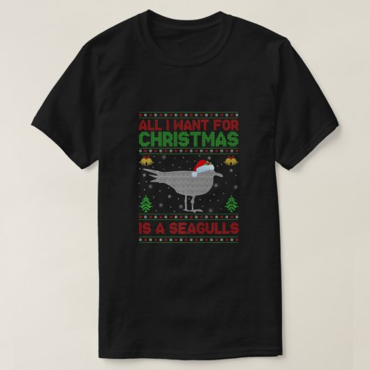 Funny Ugly Alles, was ich zu Weihnachten Wollte, i T-Shirt (Design vorne)