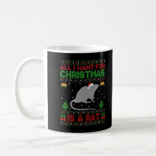 Funny Ugly Alles, was ich zu Weihnachten Wollte is Kaffeetasse