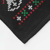 Funny Ugly Christmas Sweater Too Hot Men Teens Xma Fleecedecke (Ecke)