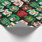Funny Ugly Christmas Sweaters Geschenkpapier (Ecke)