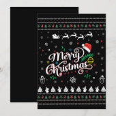 Funny Ugly Frohe Weihnachten (Vorne/Hinten)