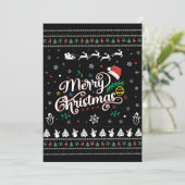 Funny Ugly Frohe Weihnachten (Stehend Vorderseite)