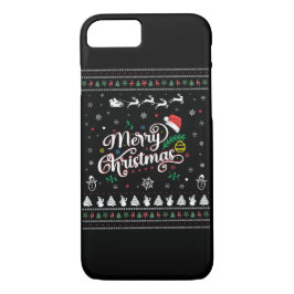 Funny Ugly Frohe Weihnachten Case-Mate iPhone Hülle