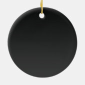 Funny Ugly Frohe Weihnachten Keramik Ornament (Hinten)
