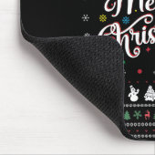 Funny Ugly Frohe Weihnachten Mousepad (Ecke)