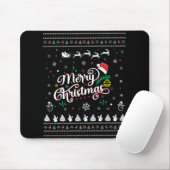 Funny Ugly Frohe Weihnachten Mousepad (Mit Mouse)