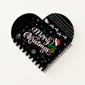 Funny Ugly Frohe Weihnachten Notizblock (Rückseite)