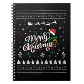 Funny Ugly Frohe Weihnachten Notizblock (Vorderseite)