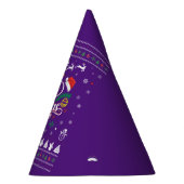 Funny Ugly Frohe Weihnachten Partyhütchen (Rechts)