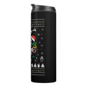 Funny Ugly Frohe Weihnachten Thermosbecher (Nach rechts gedreht)