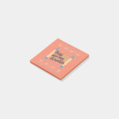 Funny Ugly Hanukkah See Me Scrollin T-Shirt Post-it Klebezettel (angewinkelt)