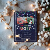 Funny Ugly Sweater Christmas Party Einladung