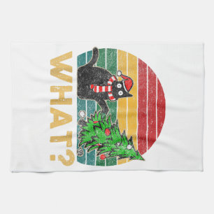 Funny Ugly Sweater Christmas Shirt Kinderspielplat Geschirrtuch