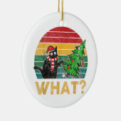 Funny Ugly Sweater Christmas Shirt Kinderspielplat Keramik Ornament (Rechts)