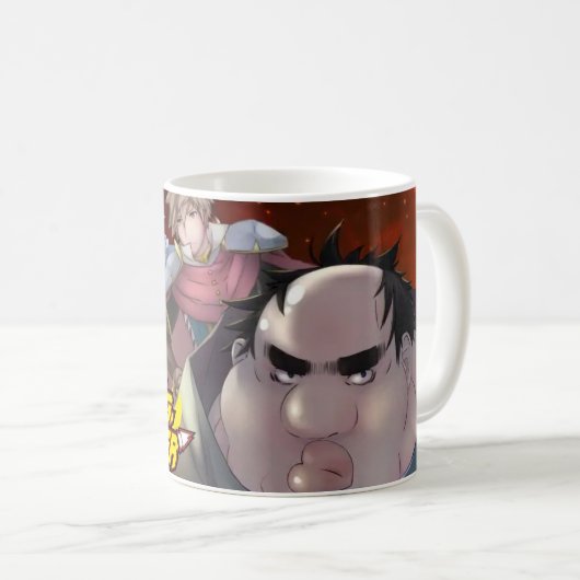 Funny Ugly Tasse | Hilflos Awkward Coffee Cup (VorderseiteRechts)