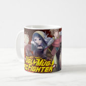 Funny Ugly Tasse | Hilflos Awkward Coffee Cup (Vorderseite Links)