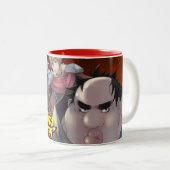 Funny Ugly Tasse | Hilflos Awkward Coffee Cup (VorderseiteRechts)