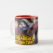 Funny Ugly Tasse | Hilflos Awkward Coffee Cup (Vorderseite Links)