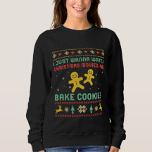 Funny Ugly Weihnachts Sweater Backkost Bäcker