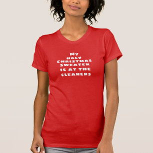 Funny Ugly Weihnachts Sweater Frauen T - Shirt