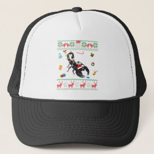 Funny Ugly Xmas Sweater Animals Lights Christmas S Truckerkappe