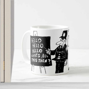 Funny UK Police Training School Kaffeetasse