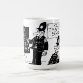 Funny UK Police Training School Kaffeetasse (Mittel)