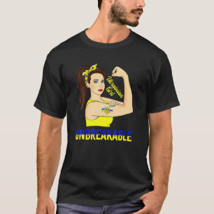 Funny Ukrainische Frauen Mädchen Unzerbrechliche U T-Shirt