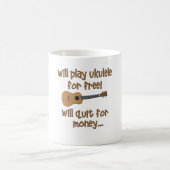 Funny Ukulele Kaffeetasse (Mittel)
