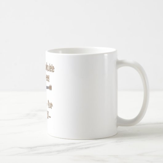 Funny Ukulele Kaffeetasse (Rechts)