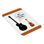 Funny Ukulele Magnet (Rechte Seite)