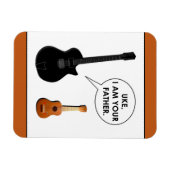 Funny Ukulele Magnet (Horizontal)
