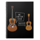 Funny Ukulele Player Guitar Music Spaß Notizblock (Vorderseite)