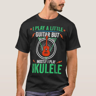 Funny Ukulele Retro Little Guitar Gitarrist Guitar T-Shirt